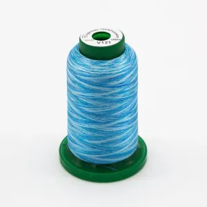 Exquisite Medley Variegated Thread - Blue Ocean 1000M V121