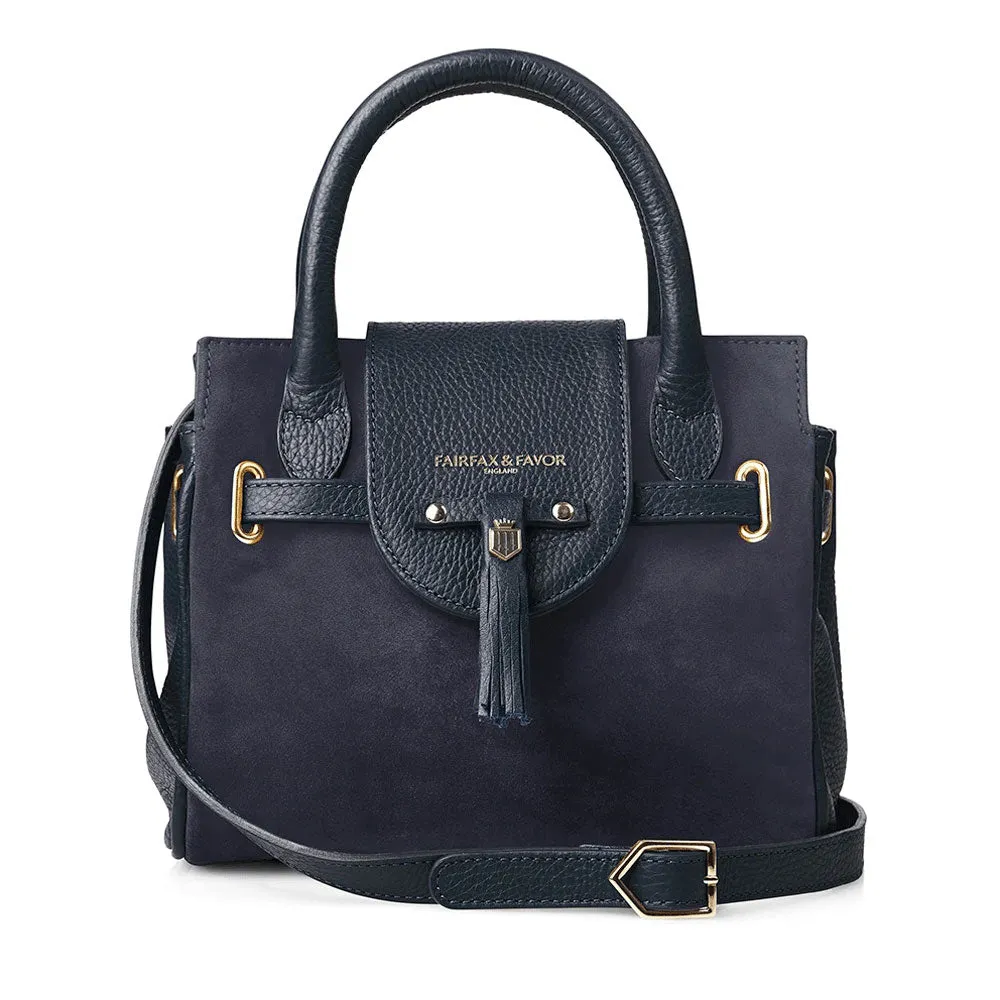 Fairfax & Favor Ladies Mini Windsor Suede Handbag