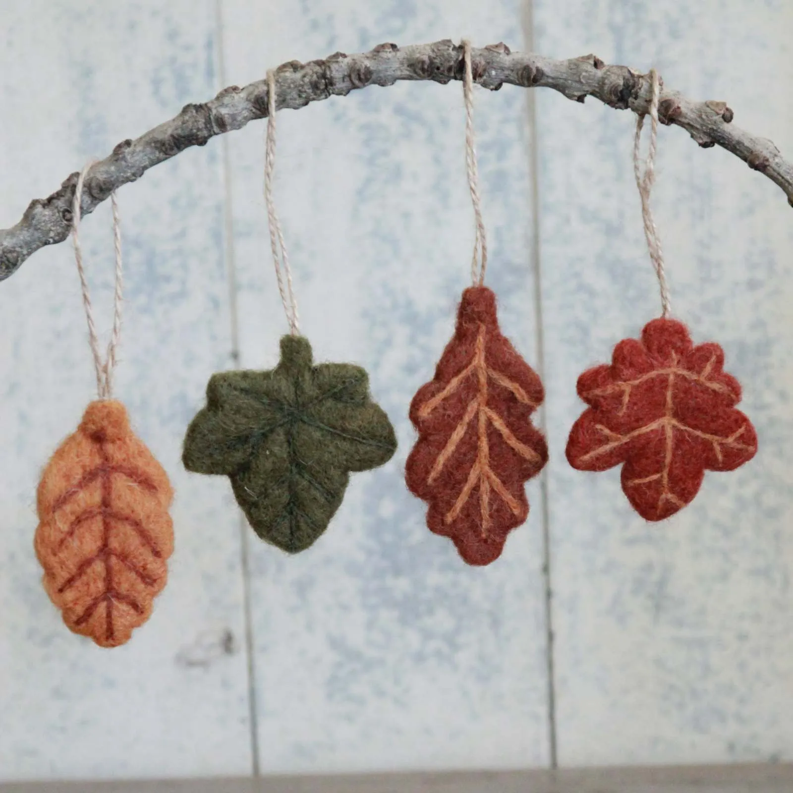 Felt Leaf Decoration