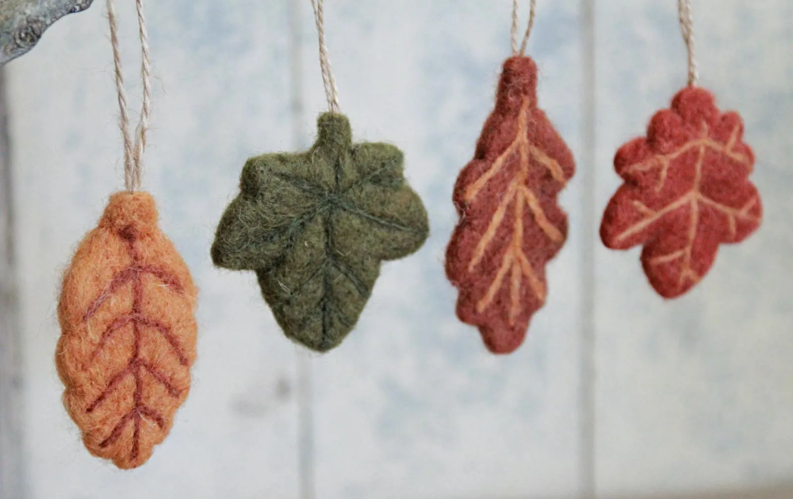 Felt Leaf Decoration