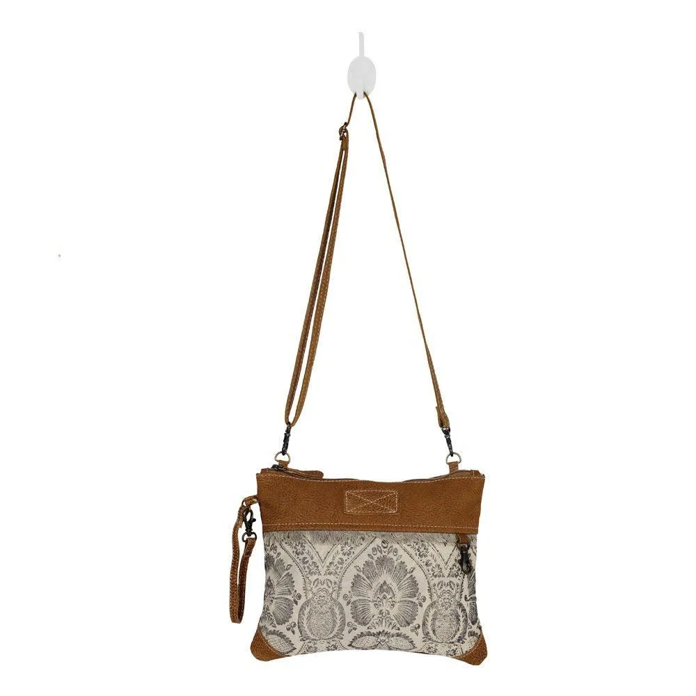 Floral Fringe Small Crossbody Bag