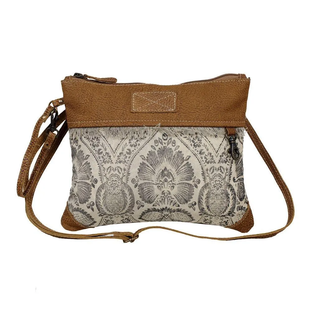 Floral Fringe Small Crossbody Bag