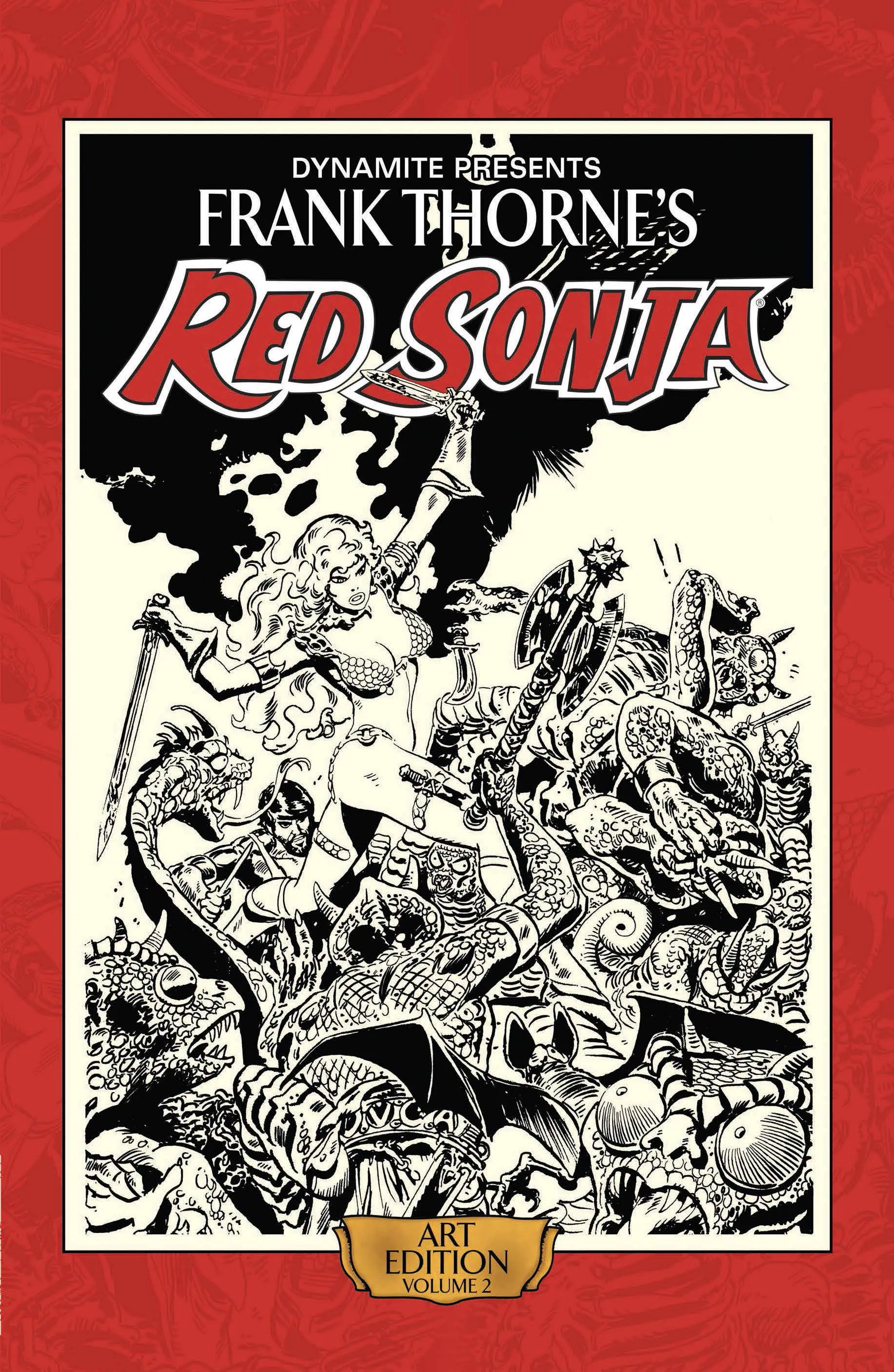 FRANK THORNE RED SONJA ART EDITION 2 HC