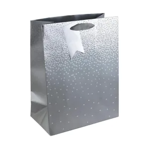 Gift Bag Large - Silver Ombre