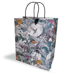 Gift Bag Large - Tropical Animals