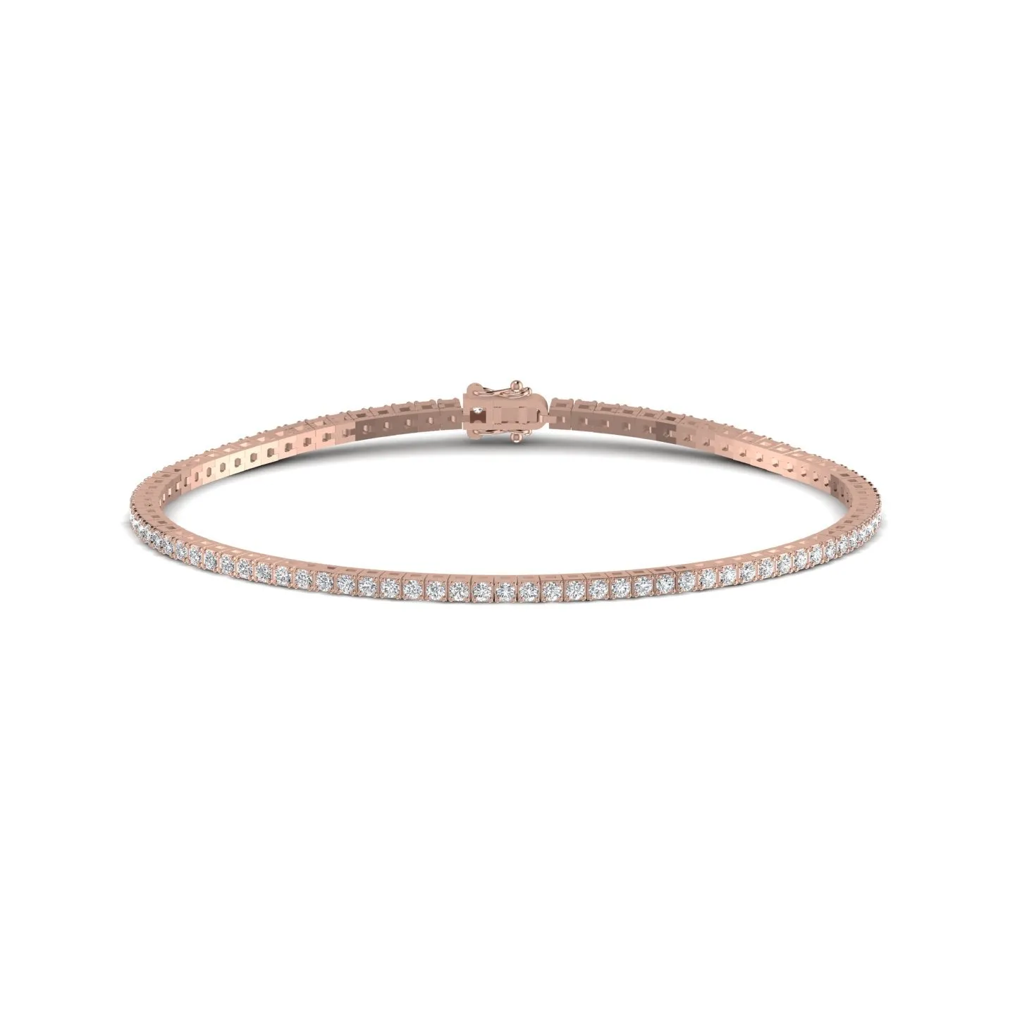 Glamorous 2.17CT Tennis Diamond Bracelet