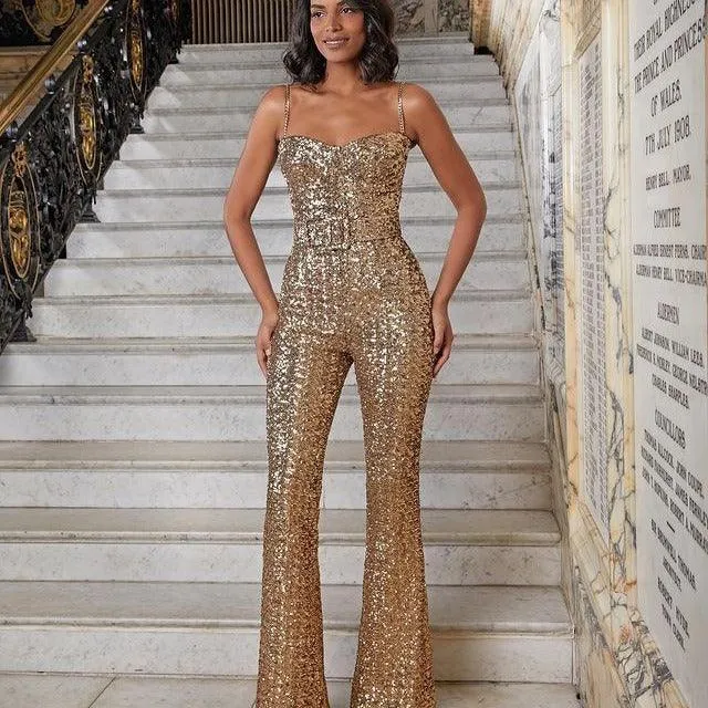 Glamorous Sequin Jumpsuit