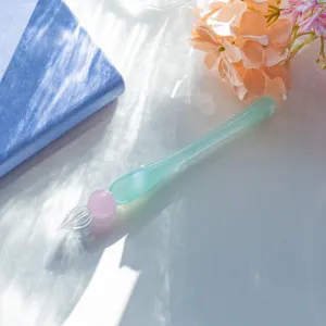 Glamorous Short Kikirara Glass Dip Pen