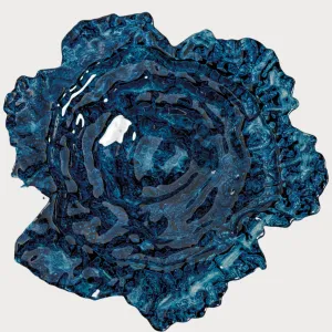 Glass Oyster Platter, 16"