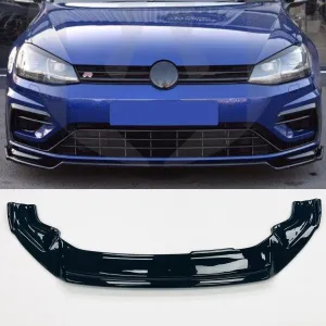 Golf 7.5 R Line gloss black splitter