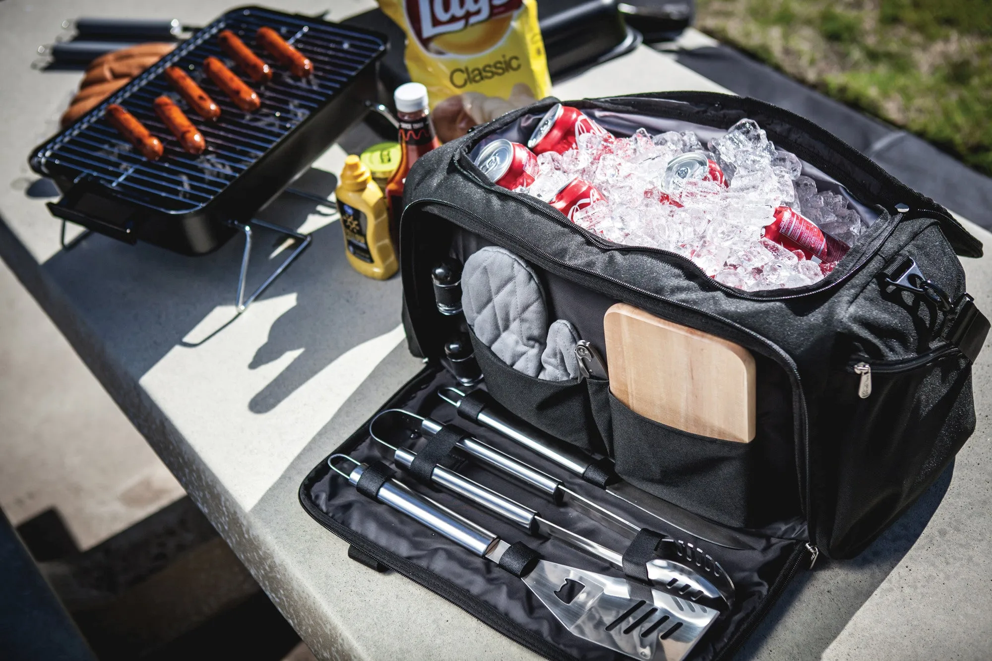 Green Bay Packers - BBQ Kit Grill Set & Cooler