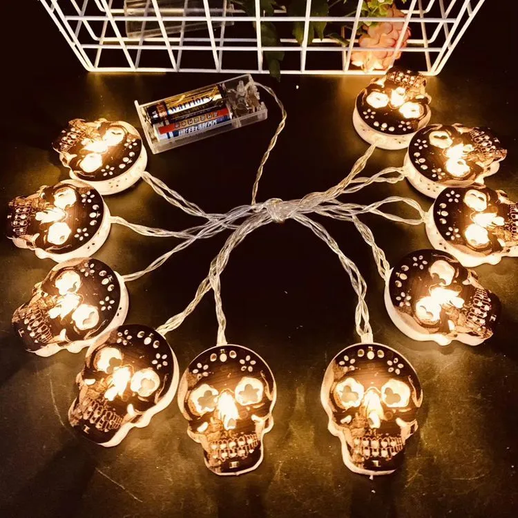 Halloween Skull Decoration Lights