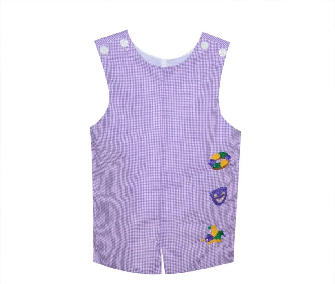 Hayes Purple Shortall- Mardi Gras