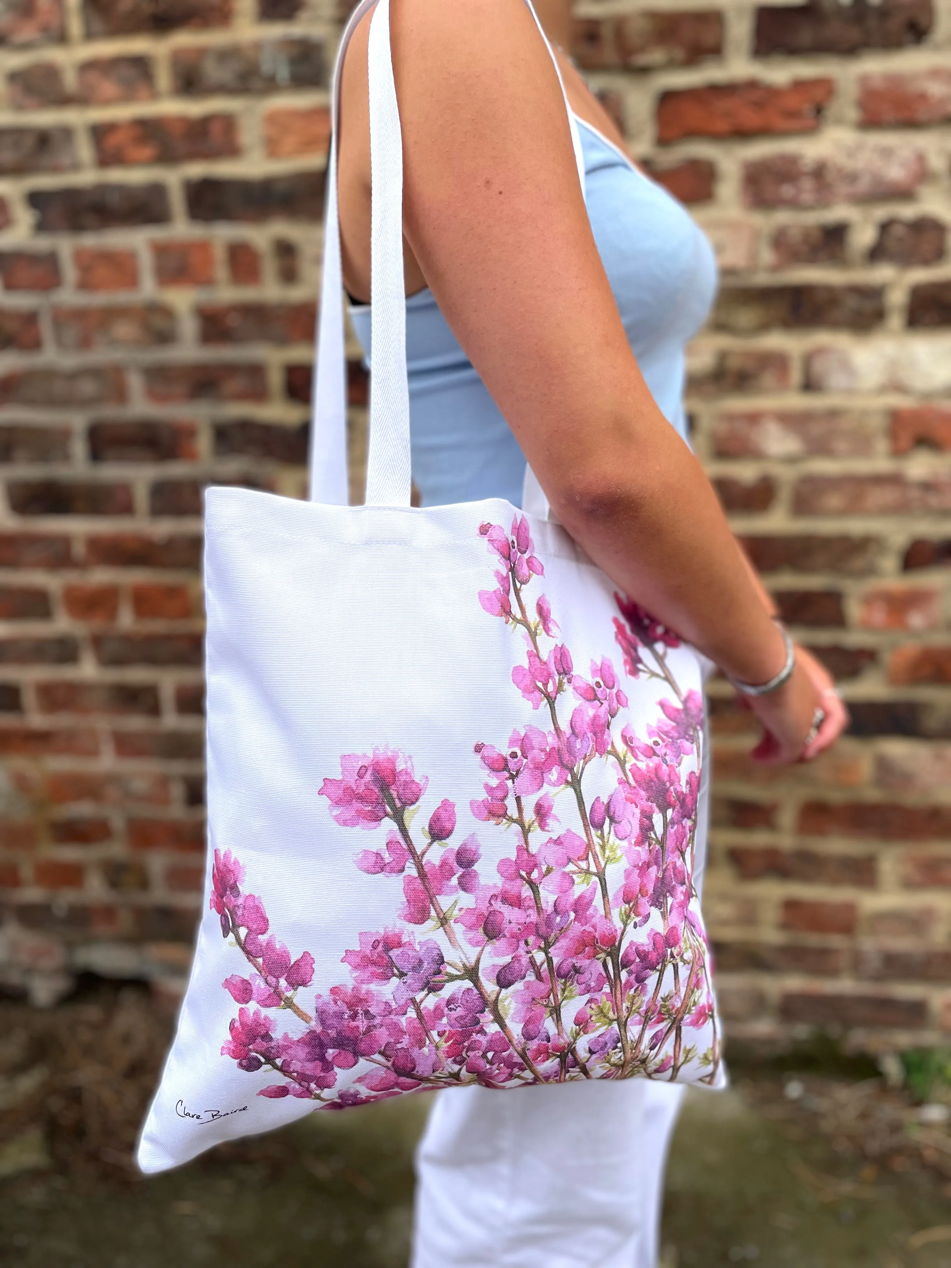 Heather Cotton Tote Bag.