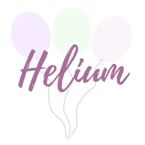 Helium Fill 16"/40cm Latex Balloon - WELLINGTON ONLY (EXCL KAPITI & WAIRARAPA)