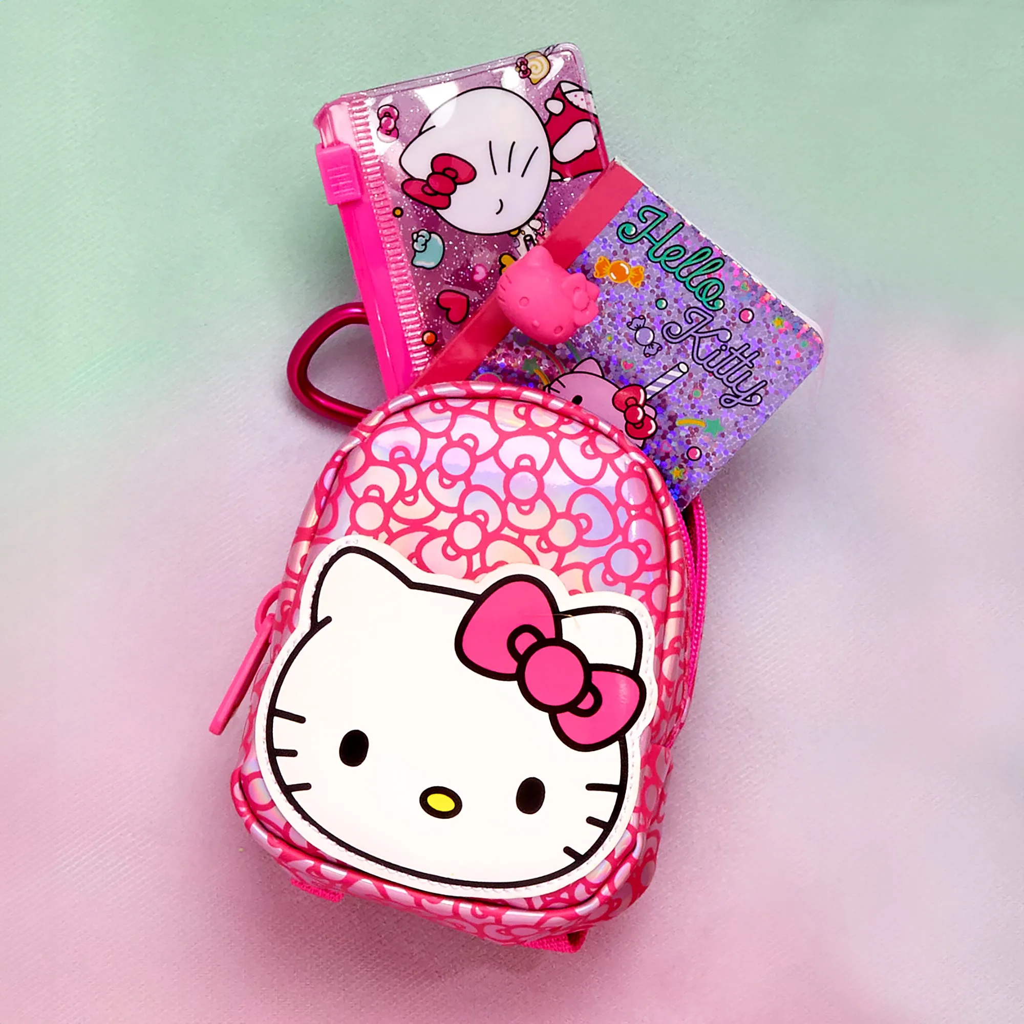 Hello Kitty Hot Pink Real Littles Micro Backpack