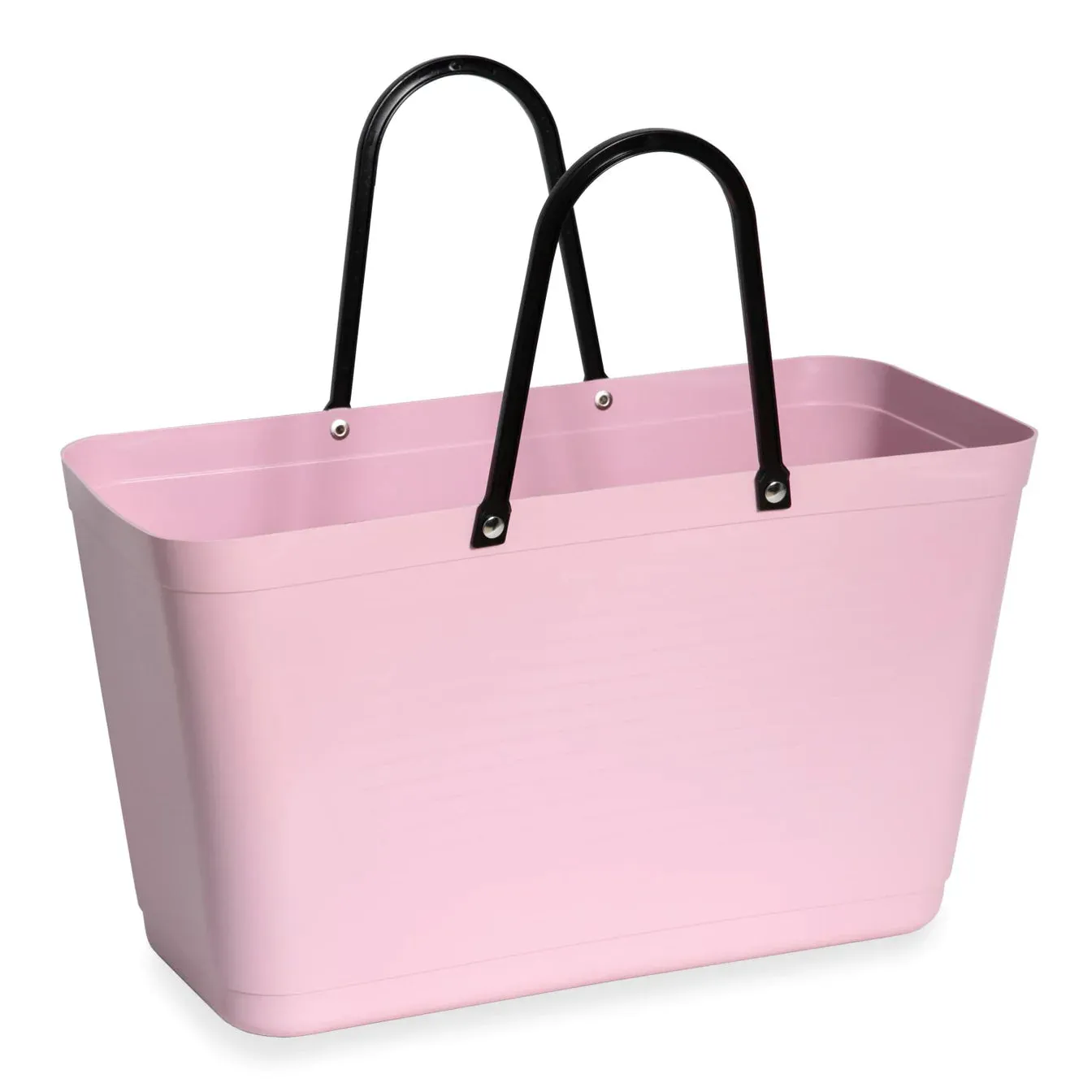 Hinza Basket Bag Large - Dusty Pink