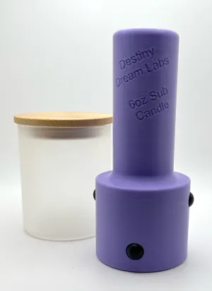 Holder for 6 oz. Sublimatable Candle Jar