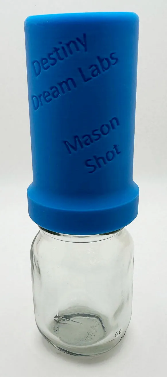 Holder for a Mason 2oz shot glass