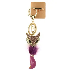 iOrigin Ring Grip/ Kick Stand   Acrylic Diamond Studded Fox Key Chain for Mobile Phones & Tablets