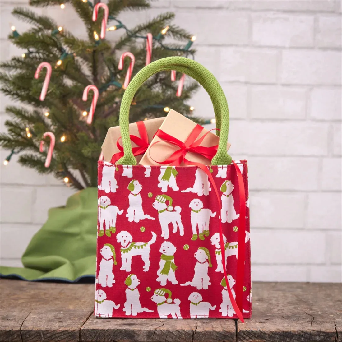 Itsy Bitsy Gift Bag - Christmas Marvin Dogs