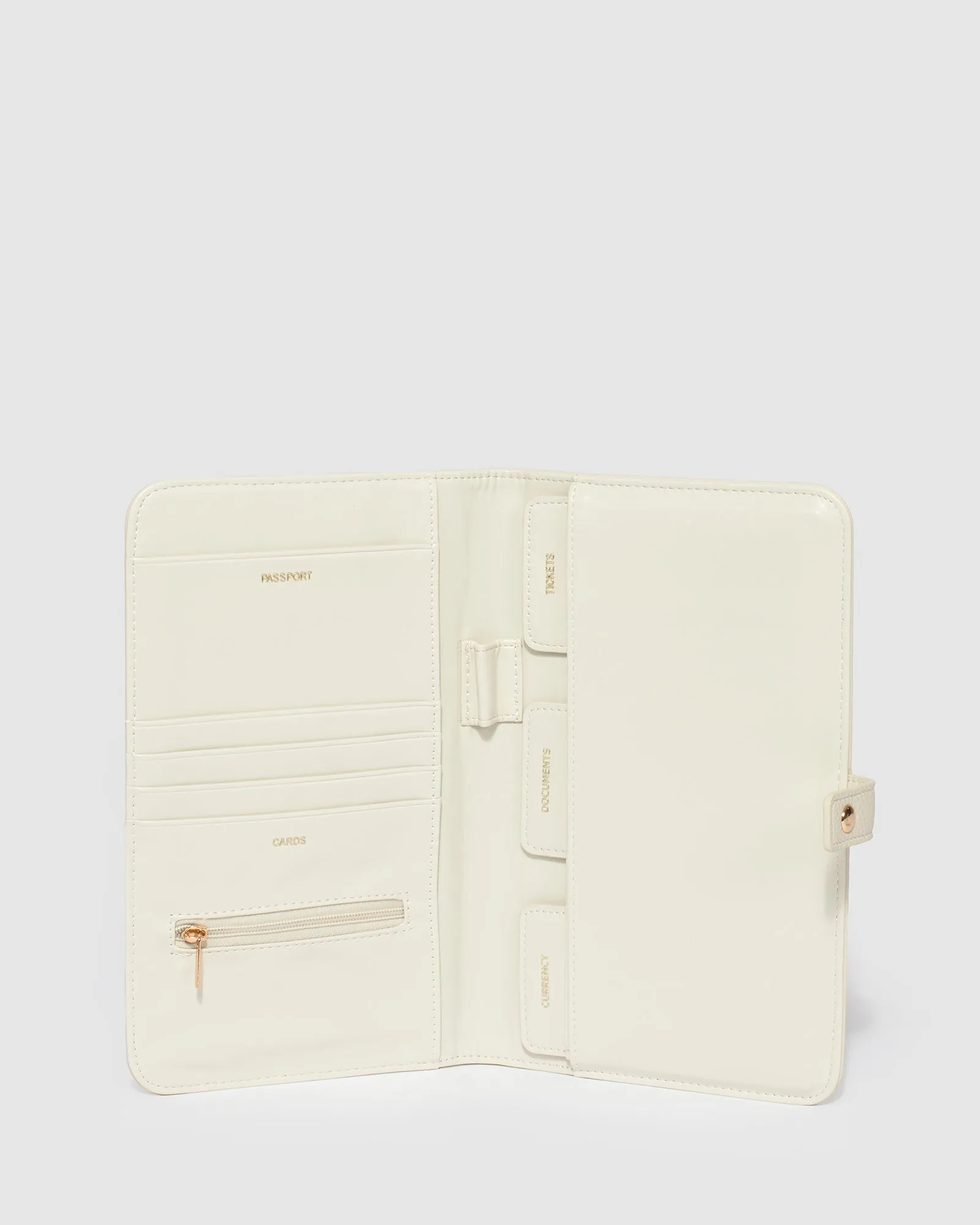 Ivory Giselle Travel Wallet