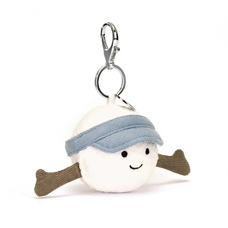 Jellycat Amuseable Sports Golf Ball Bag Charm