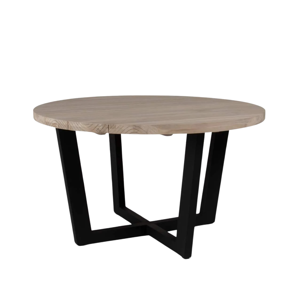 Jimmy Round Reclaimed Teak Dining Table