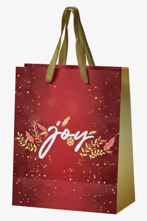 Joy Gift Bag Red