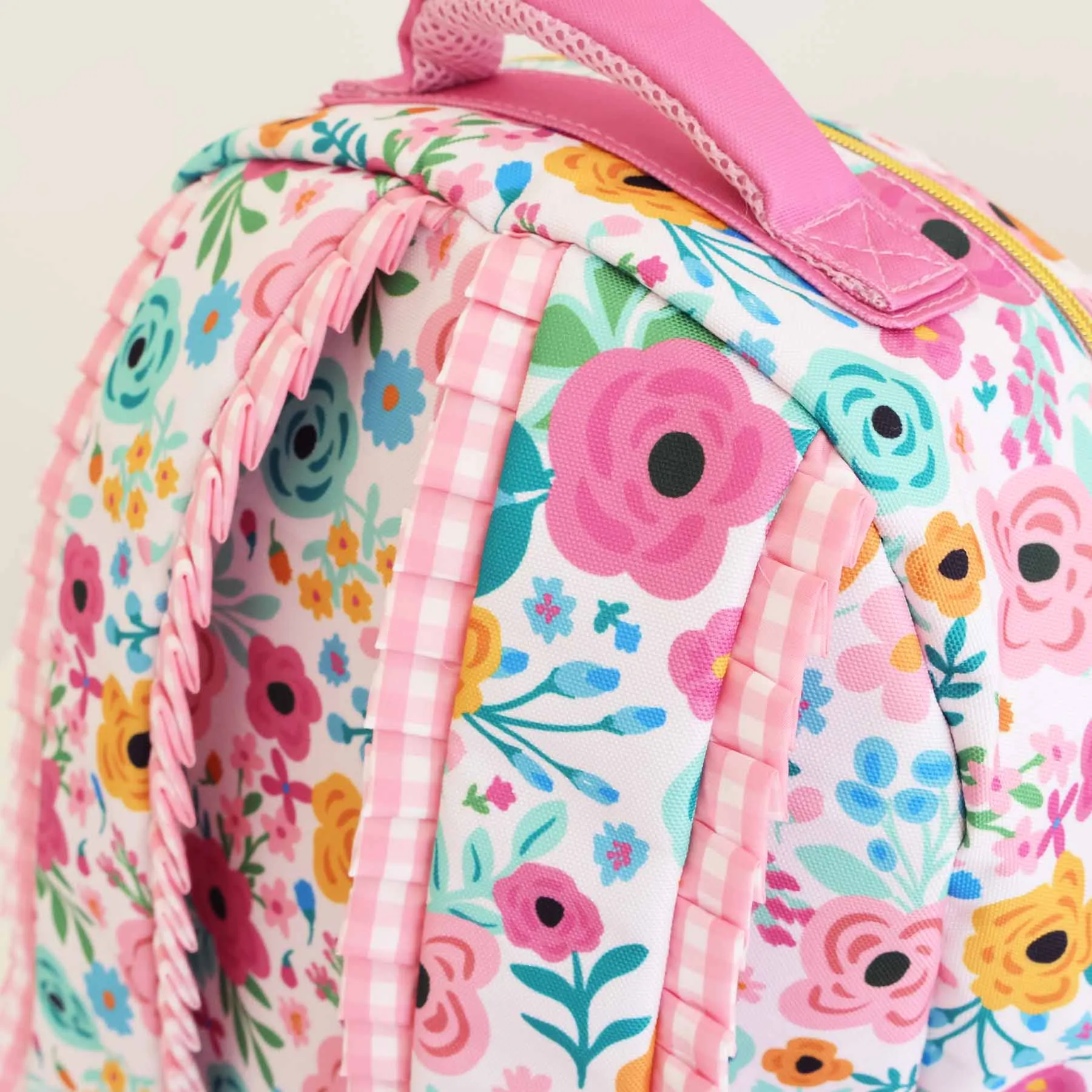 Kids Ruffle Backpack | Pretty Poppies