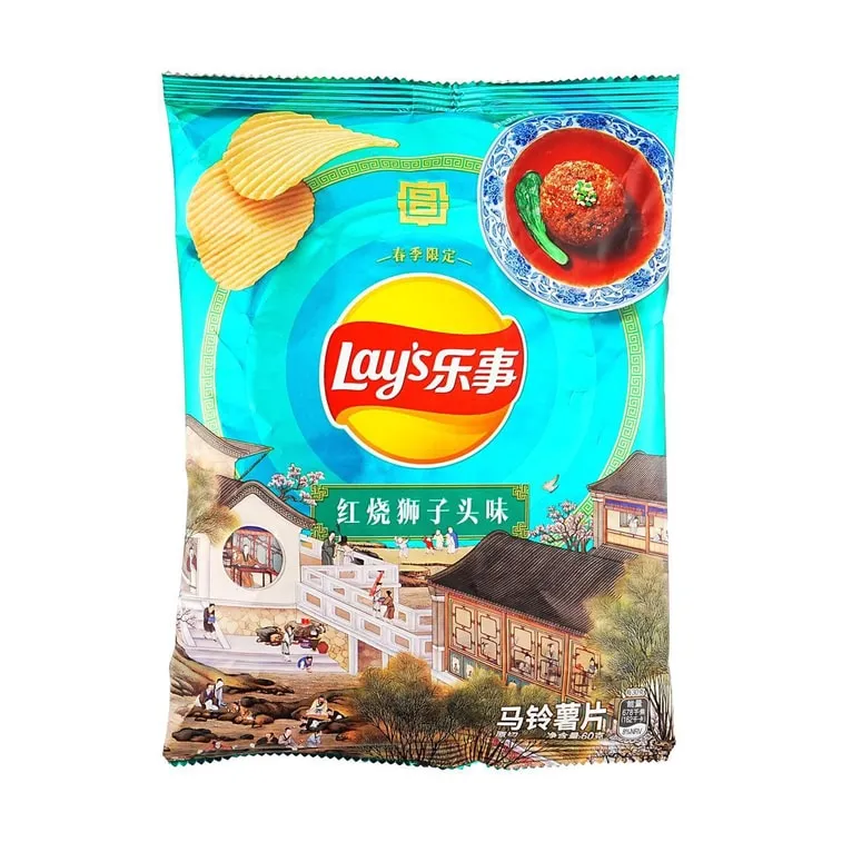 Lay's Stewed Pork Ball Asian Chips 60g