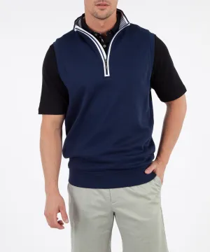 Leaderboard Pima Cotton Quarter-Zip Vest