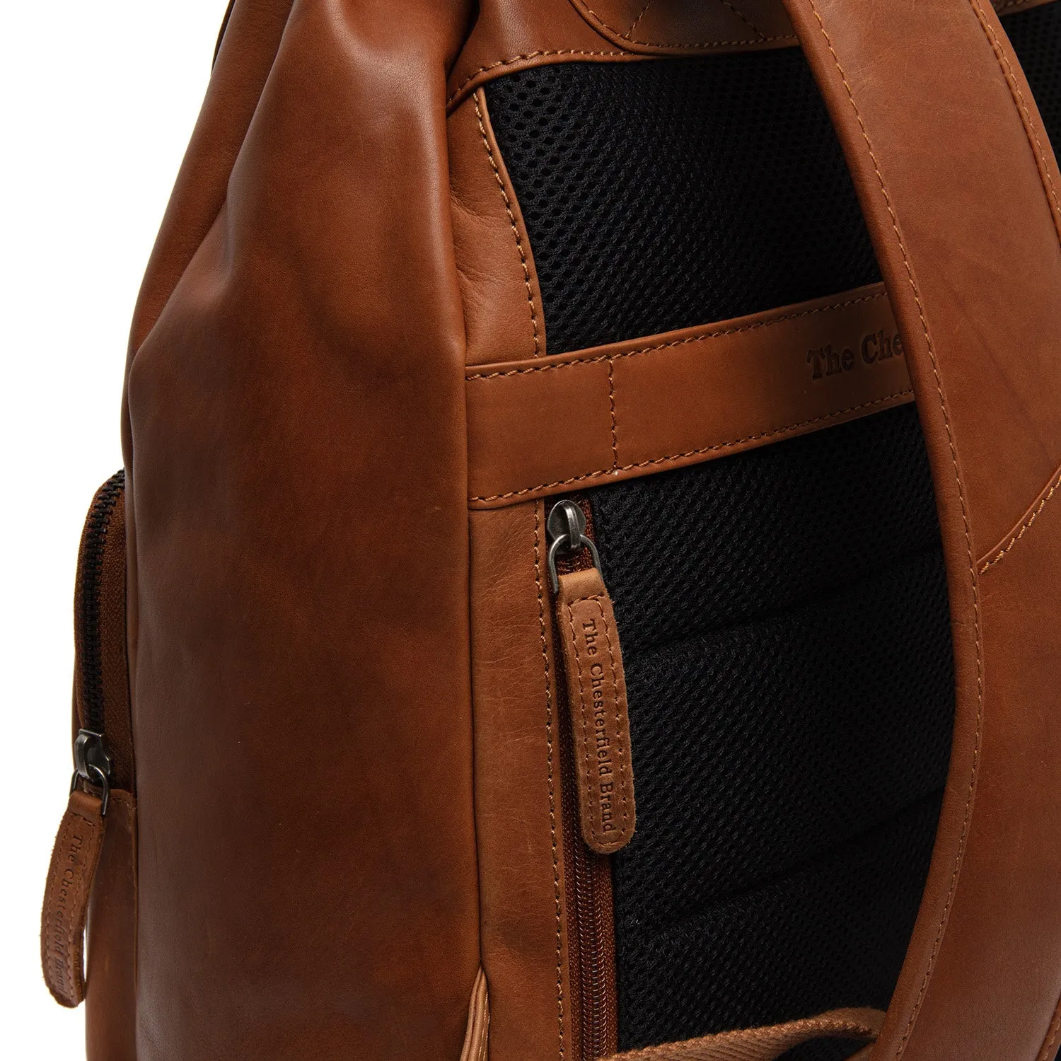 Leather Backpack Cognac Acadia