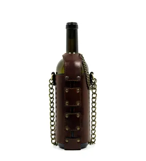 Leather Wine Tote - Saving Grapes