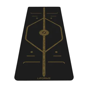 Liforme Black & Gold Yoga Mat