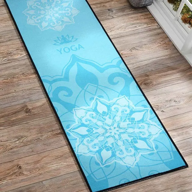 Lightweight & Durable Non-Slip Yoga Mat with Portable Carry Bag | 70 x 23 inches