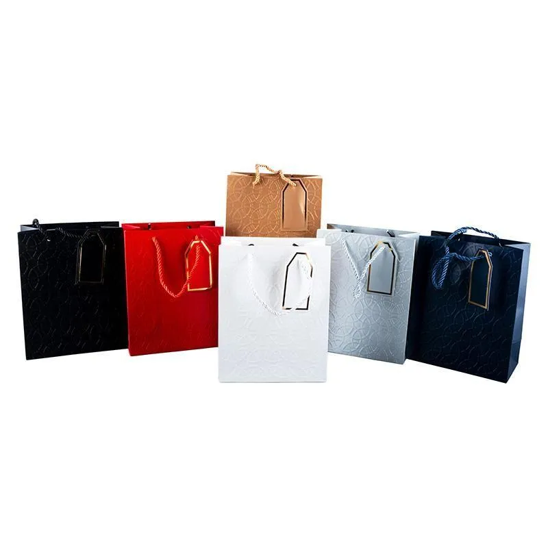 Luxury Embossed Jumbo Gift Bag - 42cm x 31cm x 12cm