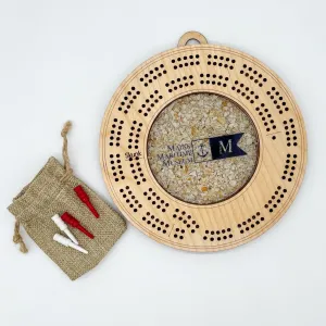 Maine Maritime Cribbage Board