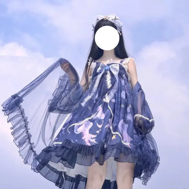 Majestic Jellyfish Lolita Dress