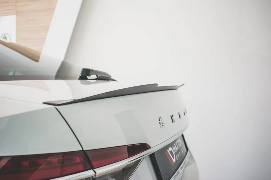 Maxton Design - SPOILER EXTENSION SKODA SUPERB MK3 FL (2019-20)