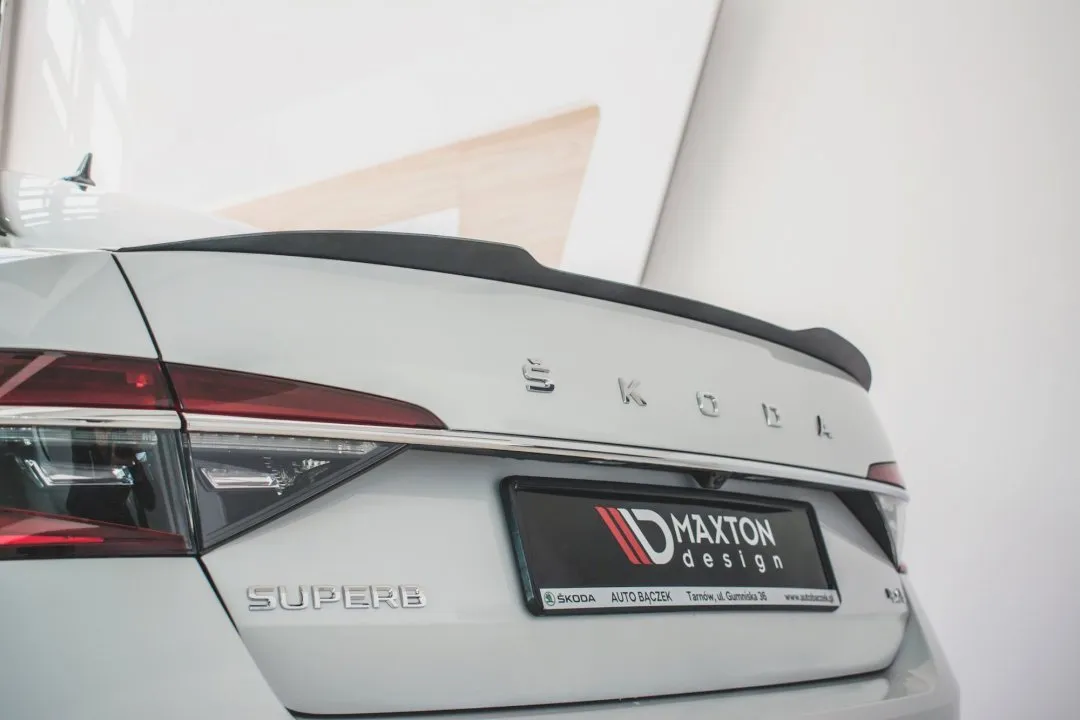 Maxton Design - SPOILER EXTENSION SKODA SUPERB MK3 FL (2019-20)