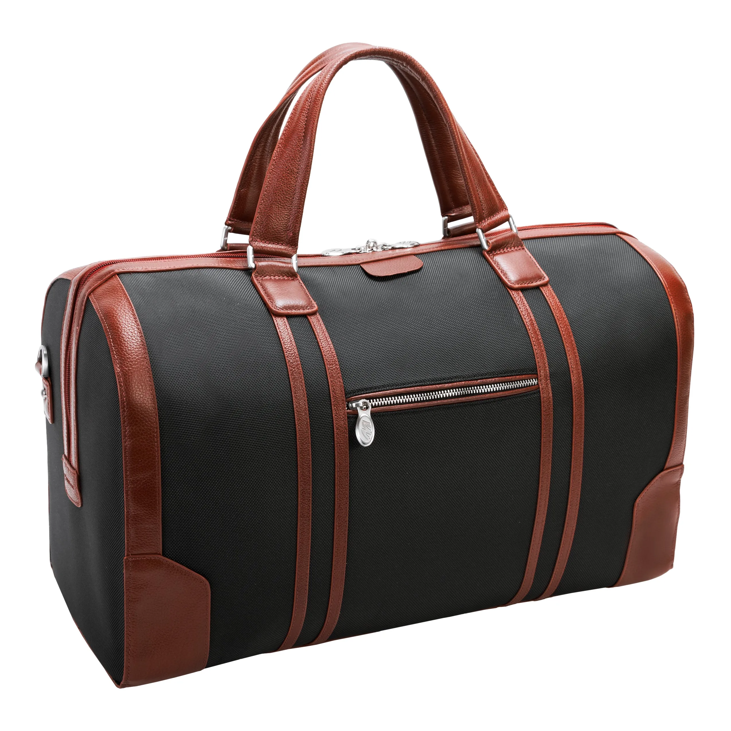 McKlein KINZIE 20" Nylon Two-Tone, Tablet Overnight Carry-All Duffel