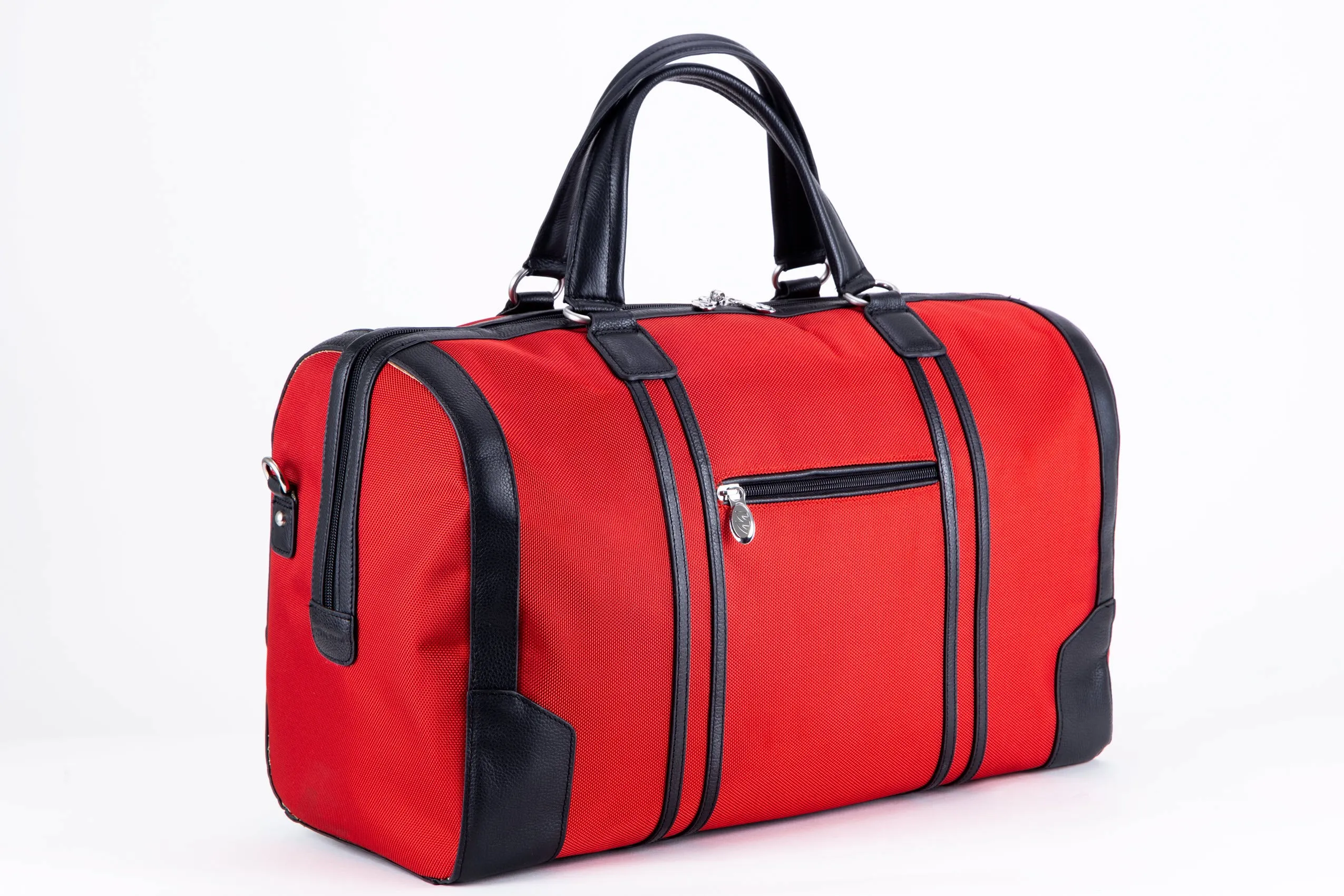 McKlein KINZIE 20" Nylon Two-Tone, Tablet Overnight Carry-All Duffel