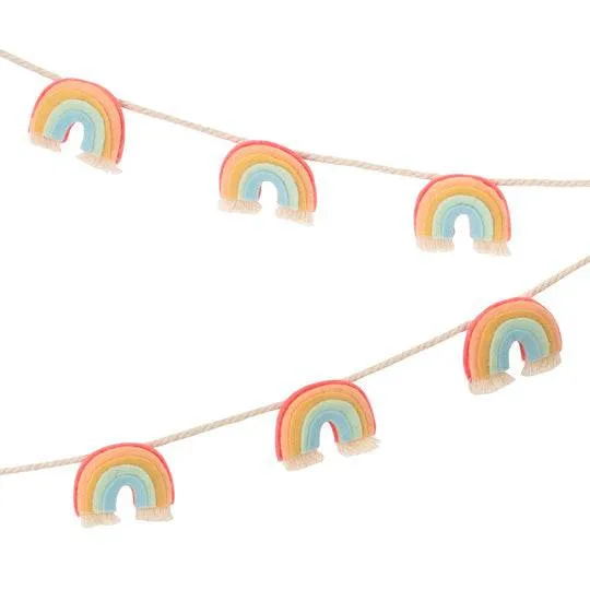 Meri Meri Felt Rainbow Garland S9357