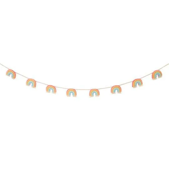 Meri Meri Felt Rainbow Garland S9357