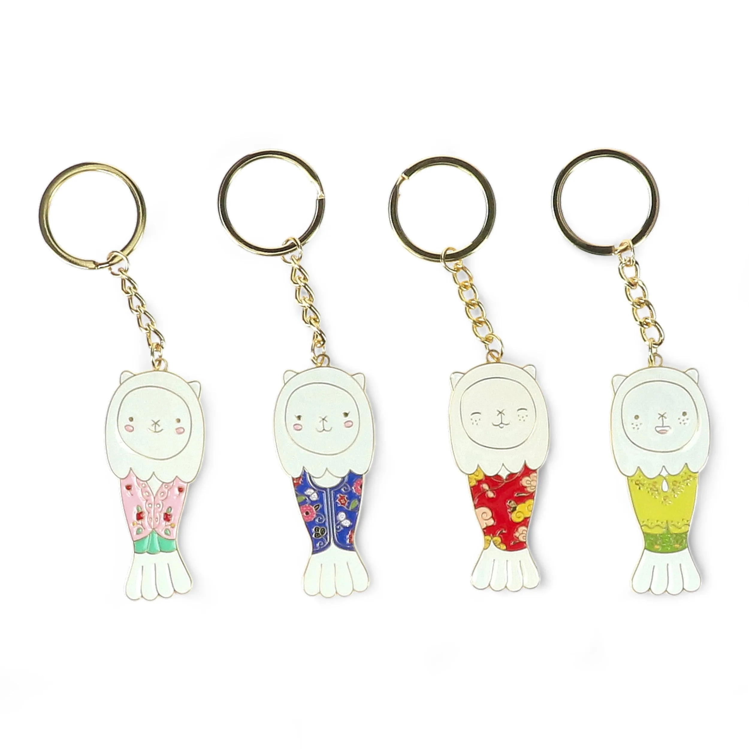 Merlion Outfit Keychain (Cheongsam)