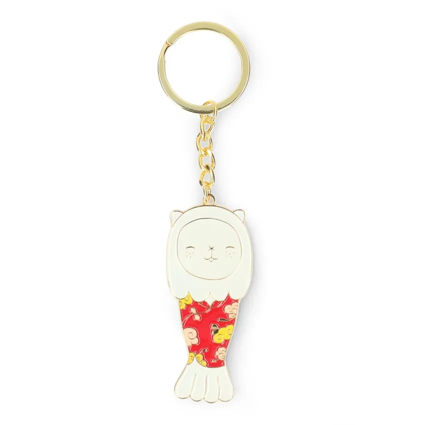 Merlion Outfit Keychain (Cheongsam)