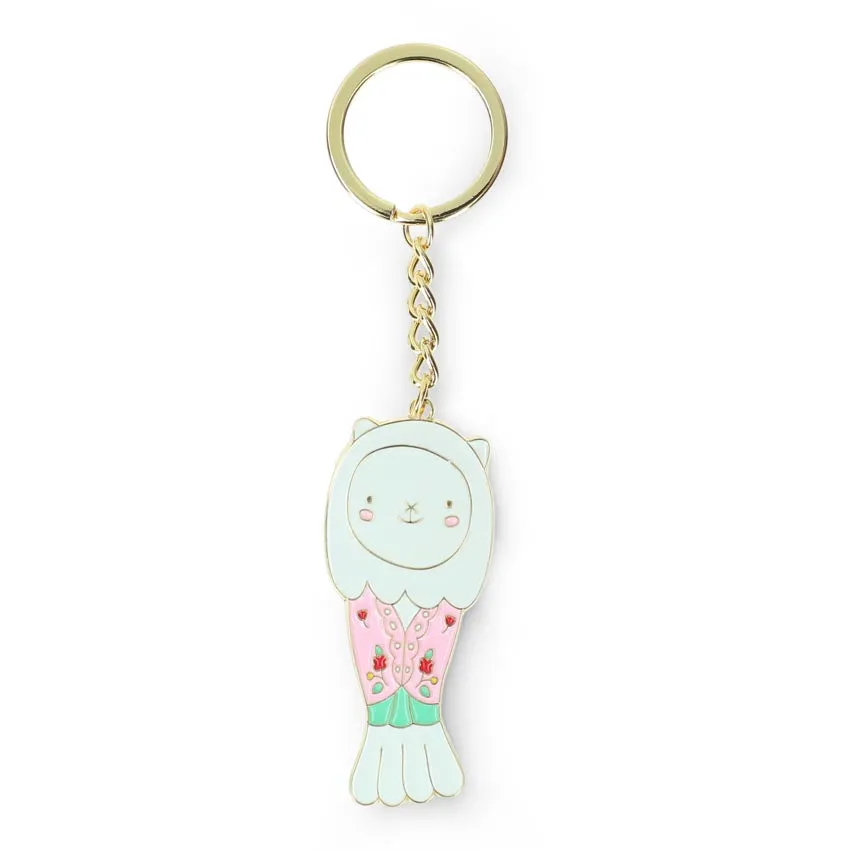 Merlion Outfit Keychain (Nyonya Kebaya)