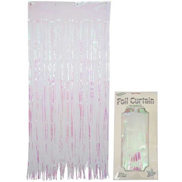 Metallic Iridescent Door Curtain