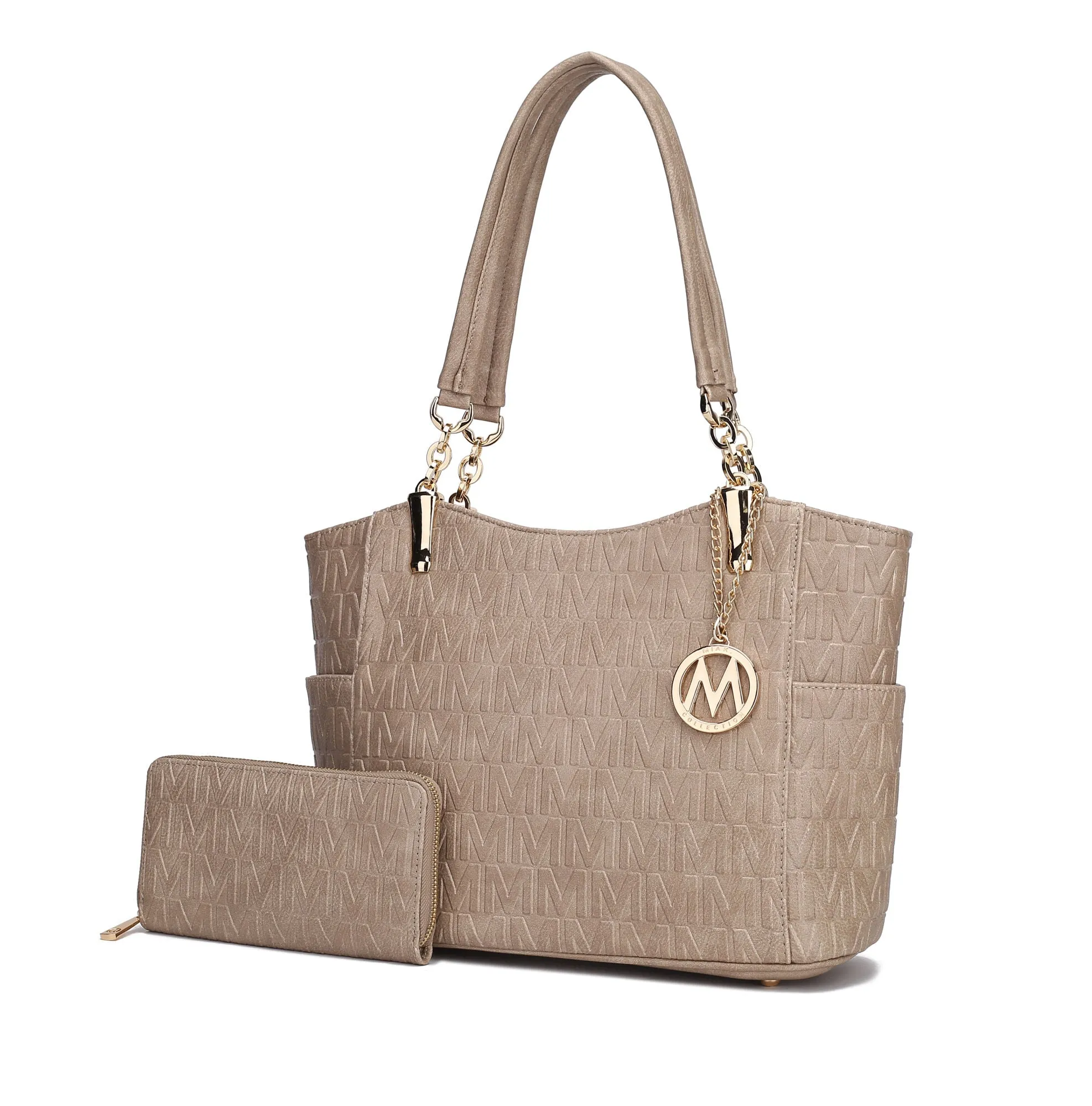 MKF Collection Allison Tote Handbag & Wallet by Mia k